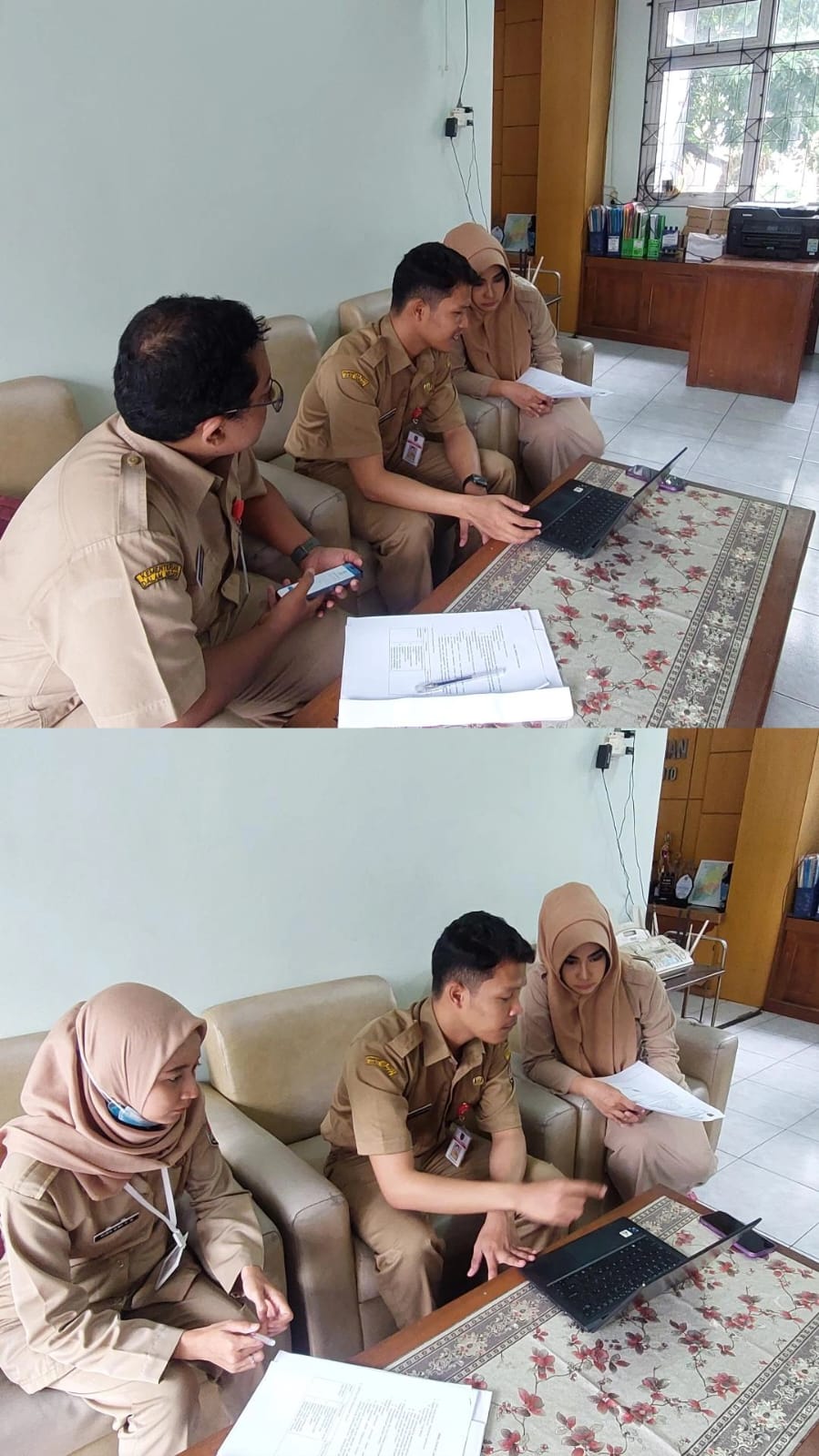 DISKOMINFO Kota Semarang Lakukan Survei Keamanan Informasi di Kelurahan Sambiroto